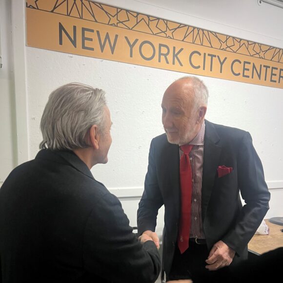 Pete Townshend meets legendary ballet dancer Mikhail Baryshnikov.