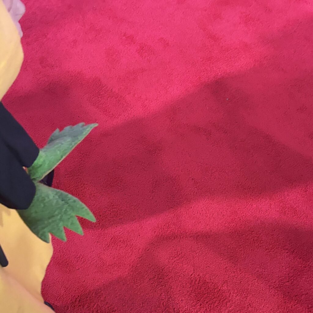 It’s not easy being green on a red carpet…