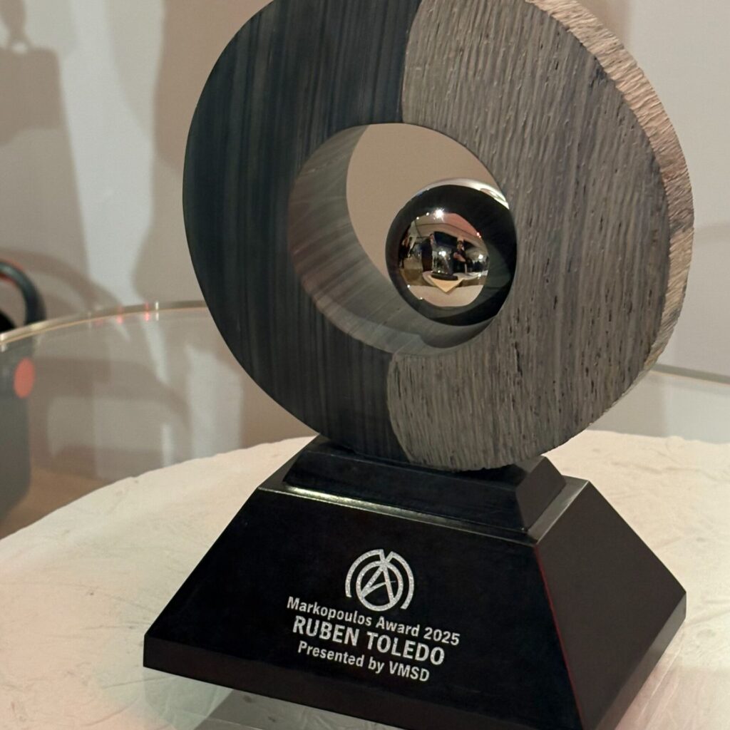 Congratulations to Ruben Toledo on the 2025 Markopoulos Award.