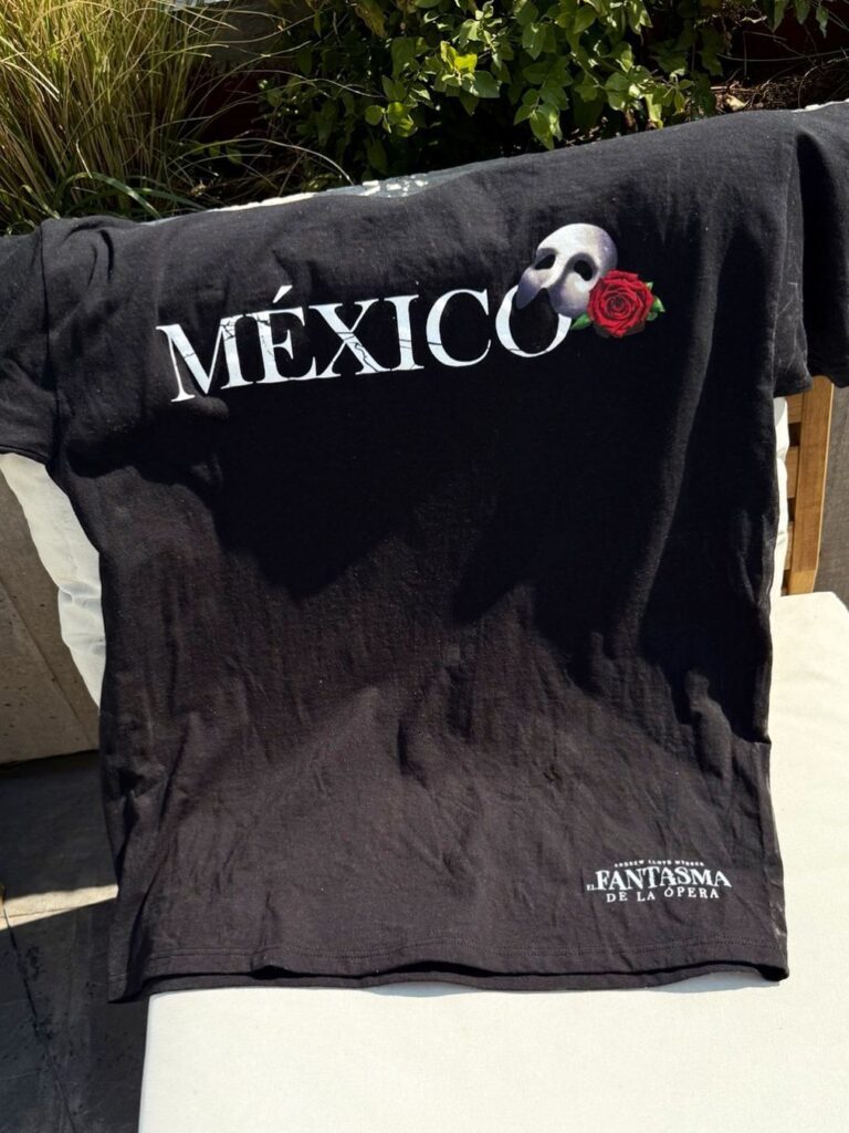 El Fantasma de la Ópera en la Ciudad de México.